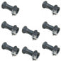 (8 Pack) Front Rear Wheel Nut + Stud for Polaris Ranger 500 700 XP 2005-2008