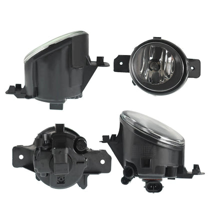 Pair of Front Fog Lights Bumper Lamps w/Switch kits For 2016-2019 Nissan Sentra