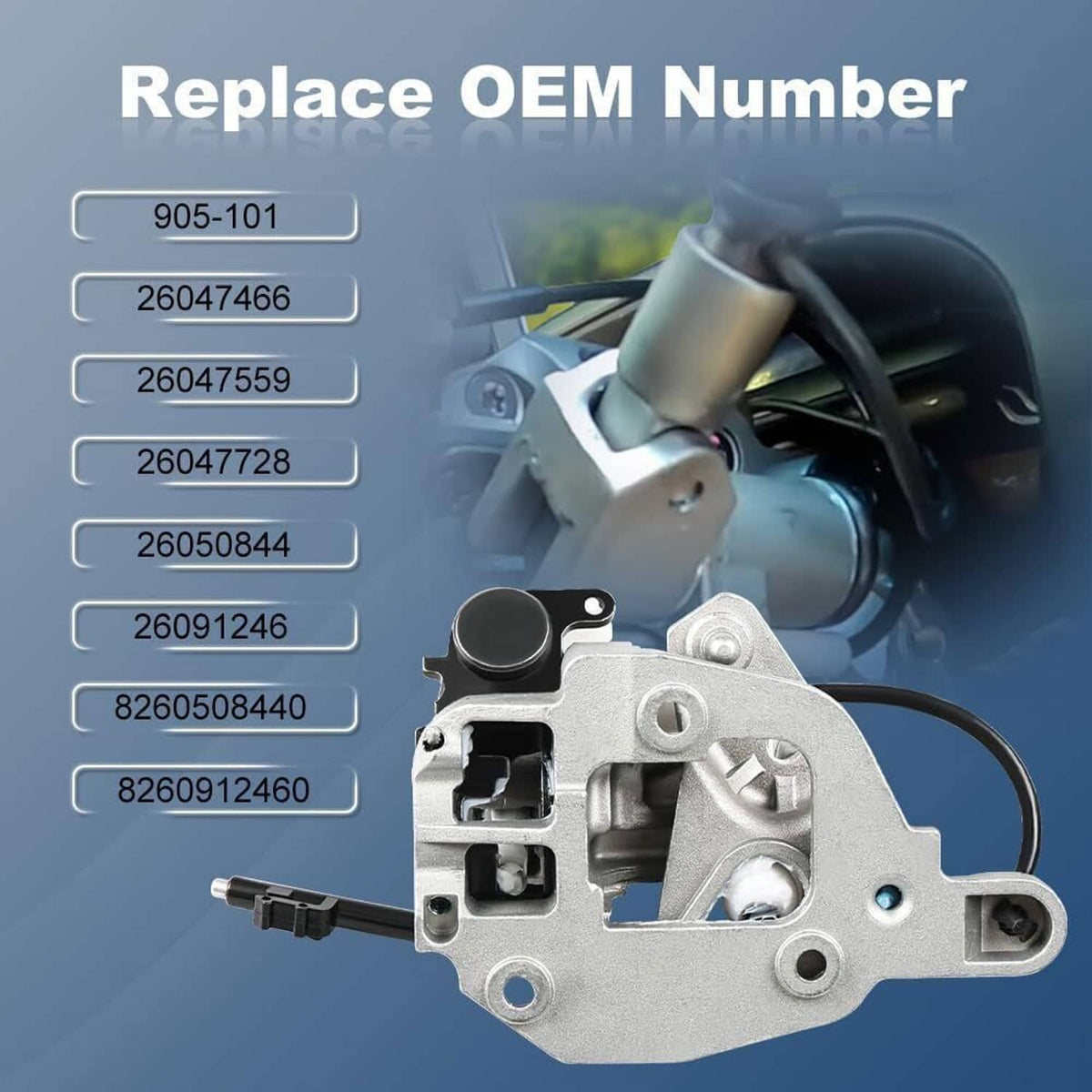 Solidspare Steering Column Shift Mechanism for Chevy C/K1500 2500 3500 Tahoe Astro Cadillac