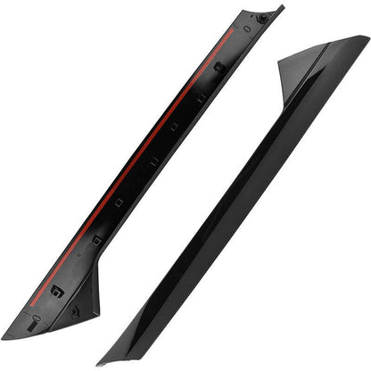 Solidspare Windshield Outer Trim Pillar Molding RH+LH Side Fit For 2011-2019 Ford Explorer