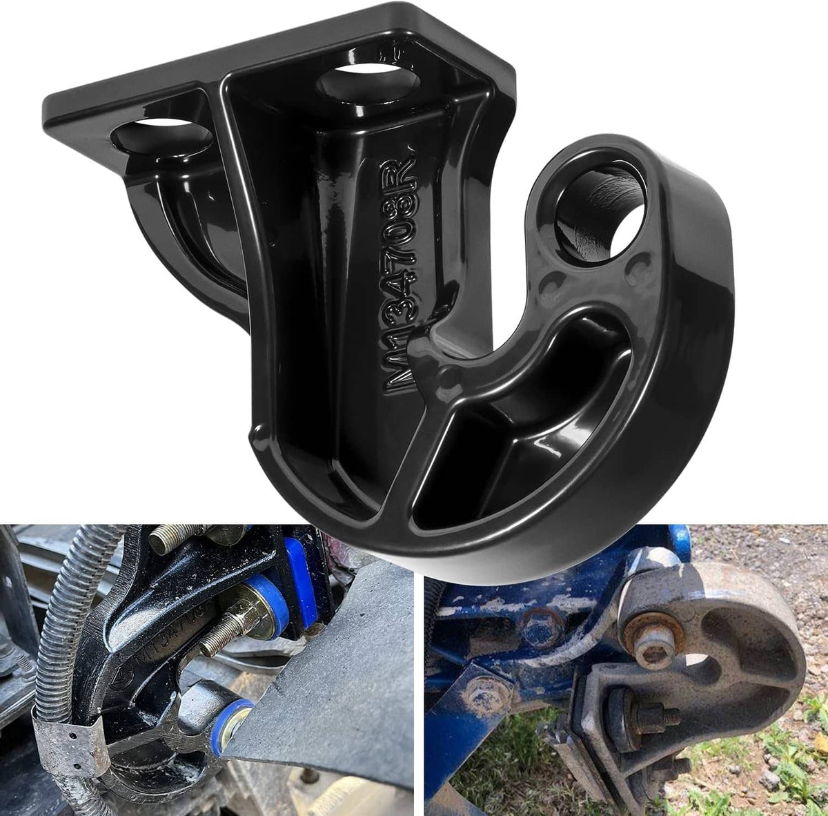 Solidspare M134708R Righ Hand Lower Hood Pivot For Peterbilt 377 378 379 Replaces 13-04708R