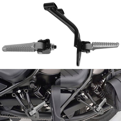 Solidspare For Honda Rebel CMX300 CMX500 2017-2024 Rear Passenger Footpegs Footrests New
