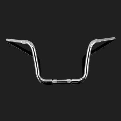 Solidspare Chrome 12" Ape Hanger 1 1/4" Handlebar Fit For Harley Sportster Softail Touring