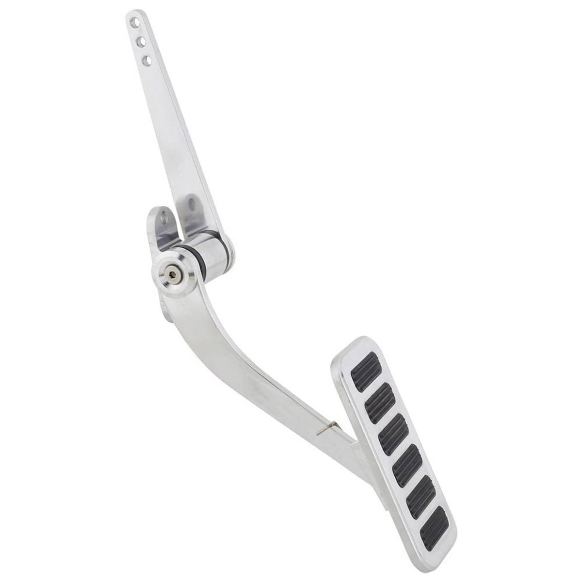 Solidspare Universal Street Hot Rat Rod Aluminum Gas Pedal Firewall Mount Throttle Polished