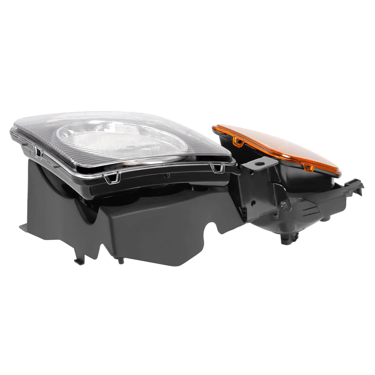 Solid Spare Headlight Set For Hummer H3 2006-2010 H3T 2009-2010 # HU2502100 # HU2503100