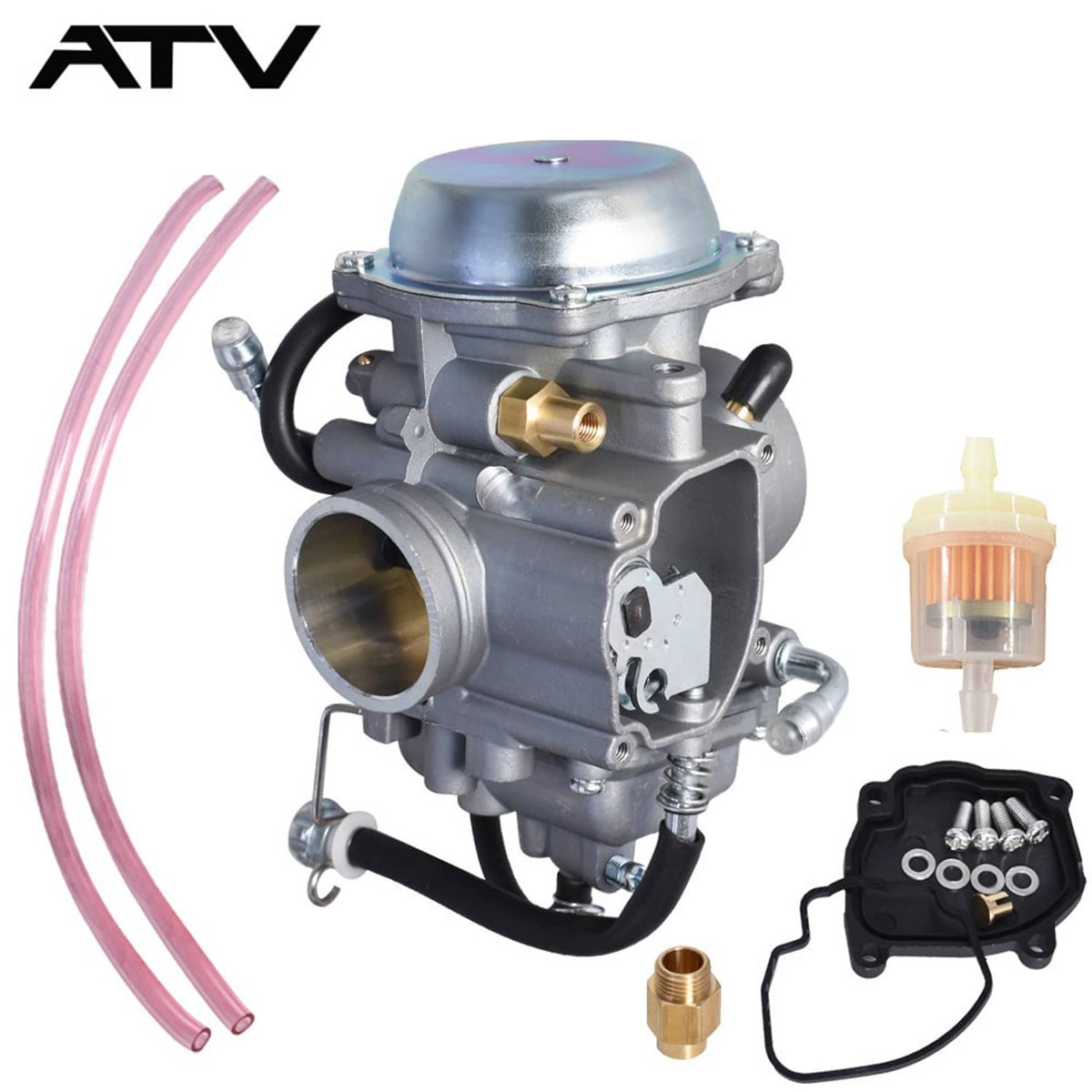 Solidspare 1998-2002 New Carburetor For Suzuki LT-F500F LTF500F Quadrunner 500 4X4 Carb ATV