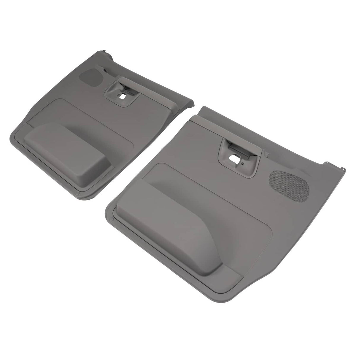 Solid Spare For 2004-2008 Ford E-150 E-250 E-350 E-450 Interior Door Panels Left Right Side