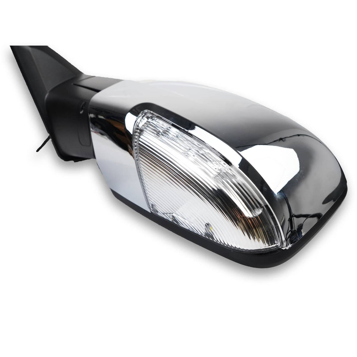 Solidspare 2Pcs For 2013-2019 Ram 1500 Side Mirror Chrome Power Fold Heated Temper Sensor