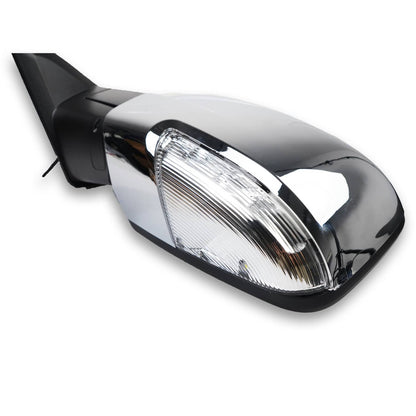 Solidspare 2Pcs For 2013-2019 Ram 1500 Side Mirror Chrome Power Fold Heated Temper Sensor