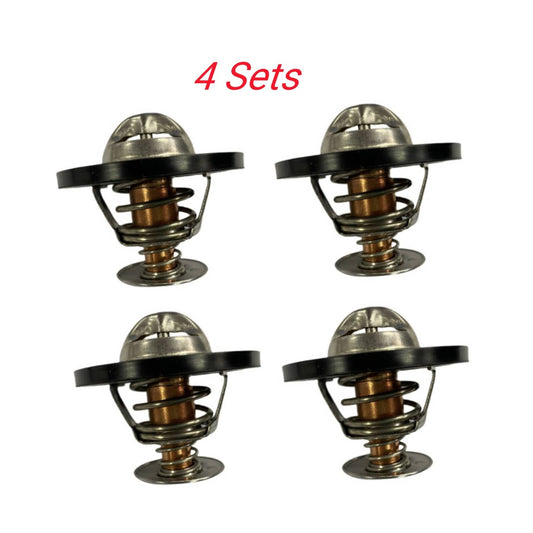 Solid Spare 4Sets Thermostat 82° for Volvo Penta MD31 AD41 KAD42 KAD43 KAD300 RO: 3831424