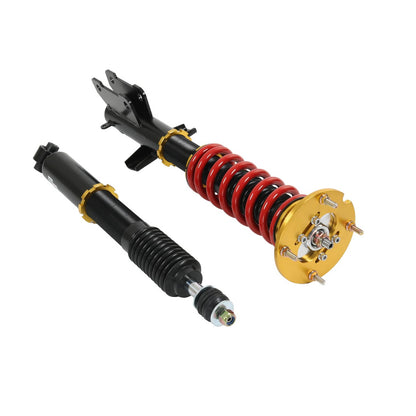 Solidspare 4X Front & Rear Coilovers Struts Absorber Adj. Height For 2005-2014 Ford Mustang
