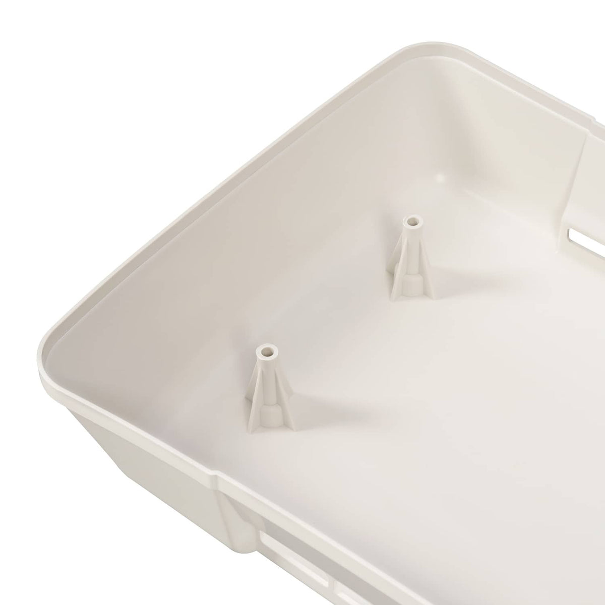 Solidspare White Vent Cover #65528 w/ mounting hardware For Dometic Refrigerator Vents
