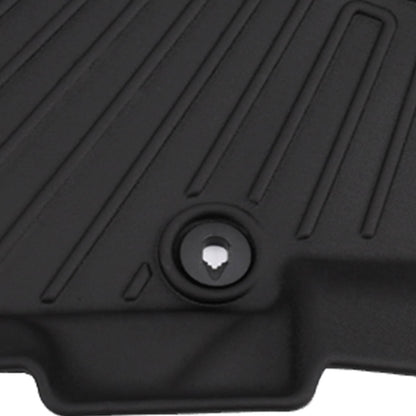 Solidspare Fit For 2022-2024 Nissan Frontier Crew Cab All Weather 3D TPE Floor Mats Liners
