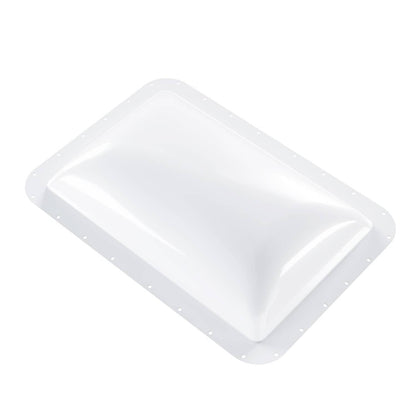Solidspare RV Roof 18" X 26"  White Skylight Cover For Camper Skylight Truck UV Resistant