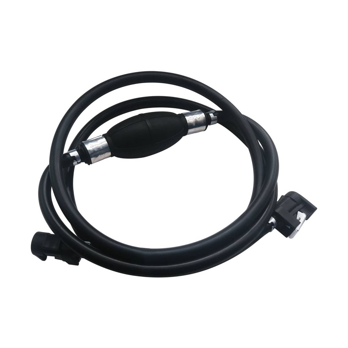 Solid Spare 5/16 " Yamaha Outboard Boat Motor Fuel Line Hose With Primer Bulb and Connector