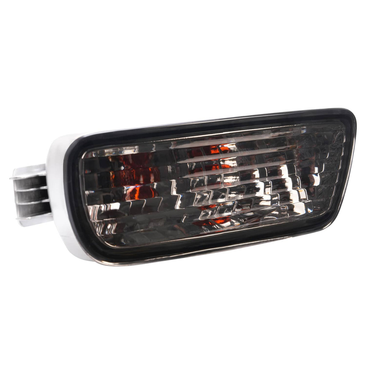 Solid Spare Pair Front Bumper Smoked Turn Signal Lights Lamps For Toyota Tacoma 2001-2004