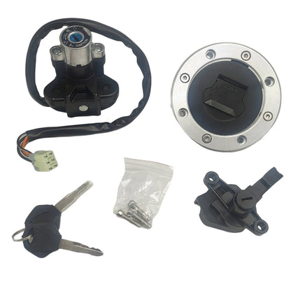 Solidspare Ignition Switch Fuel Gas Cap for Suzuki Bandit 600 1200 GSF600S GSF1200