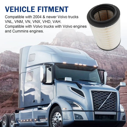 Solidspare Engine Air Filter 21715813 NEW For Volvo Vnl Cross P606720 LAF9201 RS4642
