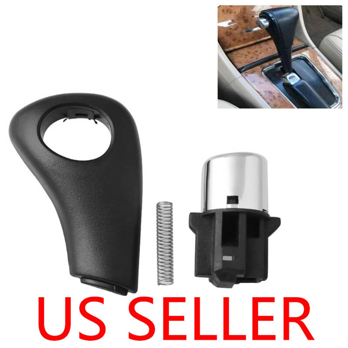 Solid Spare Fit ACCORD HONDA SHIFTER 2003-2006 GEAR AUTOMATIC HANDLE KNOB SHIFT BUTTON PUSH