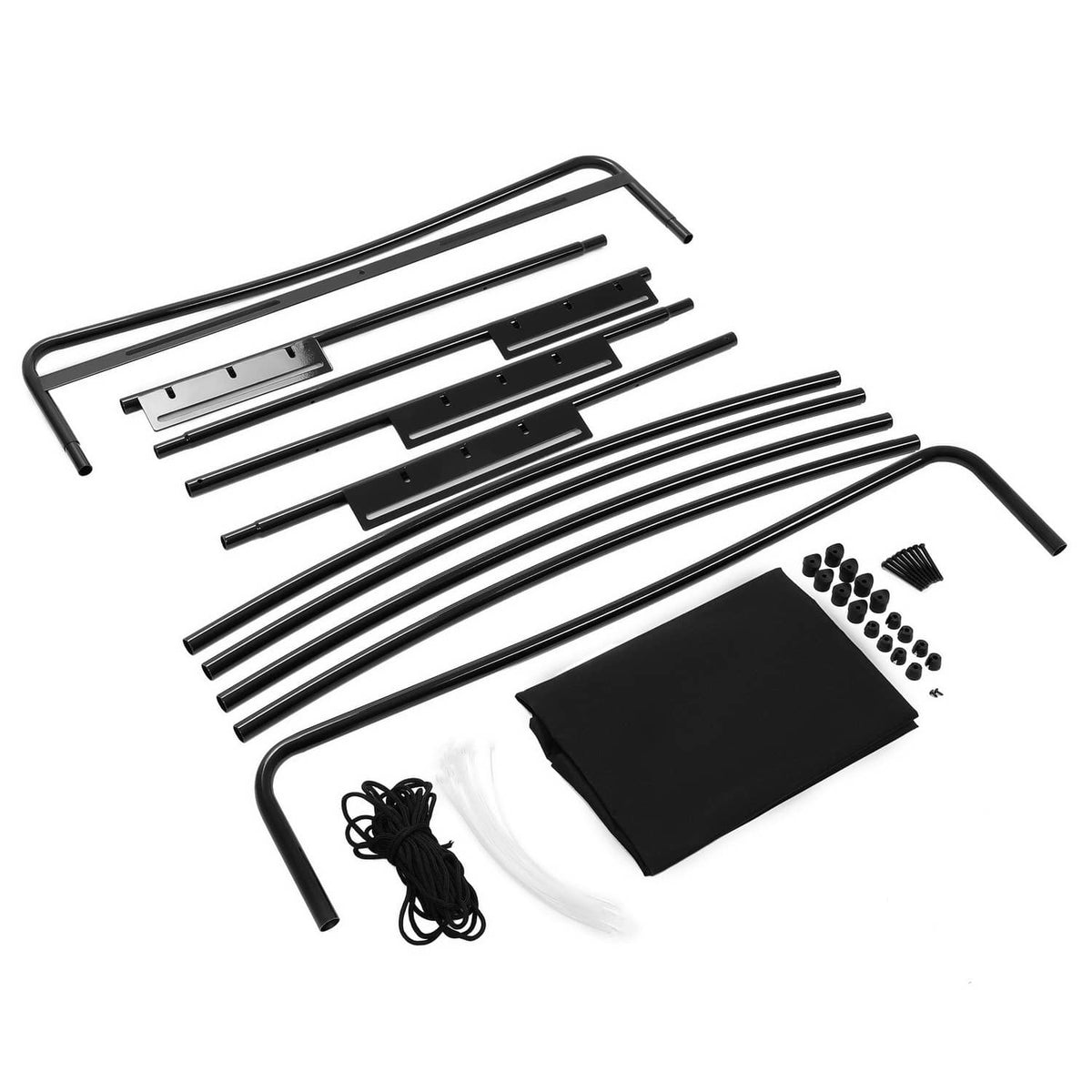 Solidspare 85" Golf Cart Roof Top Kit Sun Top For Club Car Precedent Tempo Onward 4-Seat