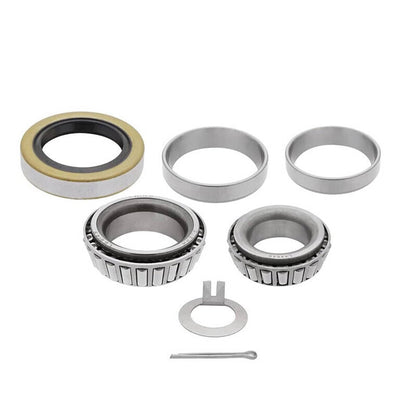Solidspare 2Pcs Trailer Hub Race & Bearings Kits L44649/L44610, L68149/L68111 For 3500#Axle