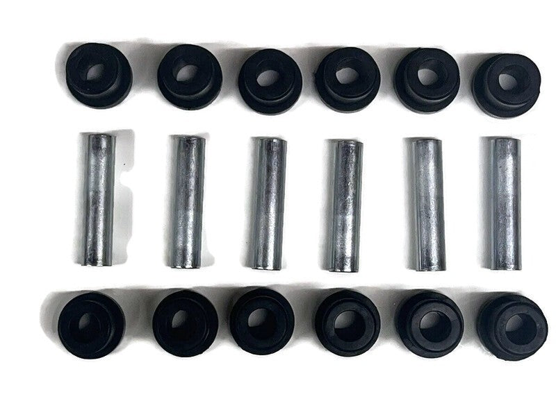 Front & Rear Leaf Spring Bushing Set for Club Car DS 1981+ Precedent 04-08 Gas