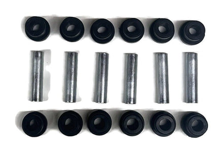 Front & Rear Leaf Spring Bushing Set for Club Car DS 1981+ Precedent 04-08 Gas