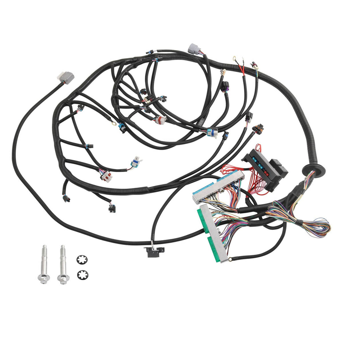 Solidspare Standalone Wiring Harness 4L80E 4.8 5.3 6.0 Multec Wire DBW For 03-07 LS Vortec