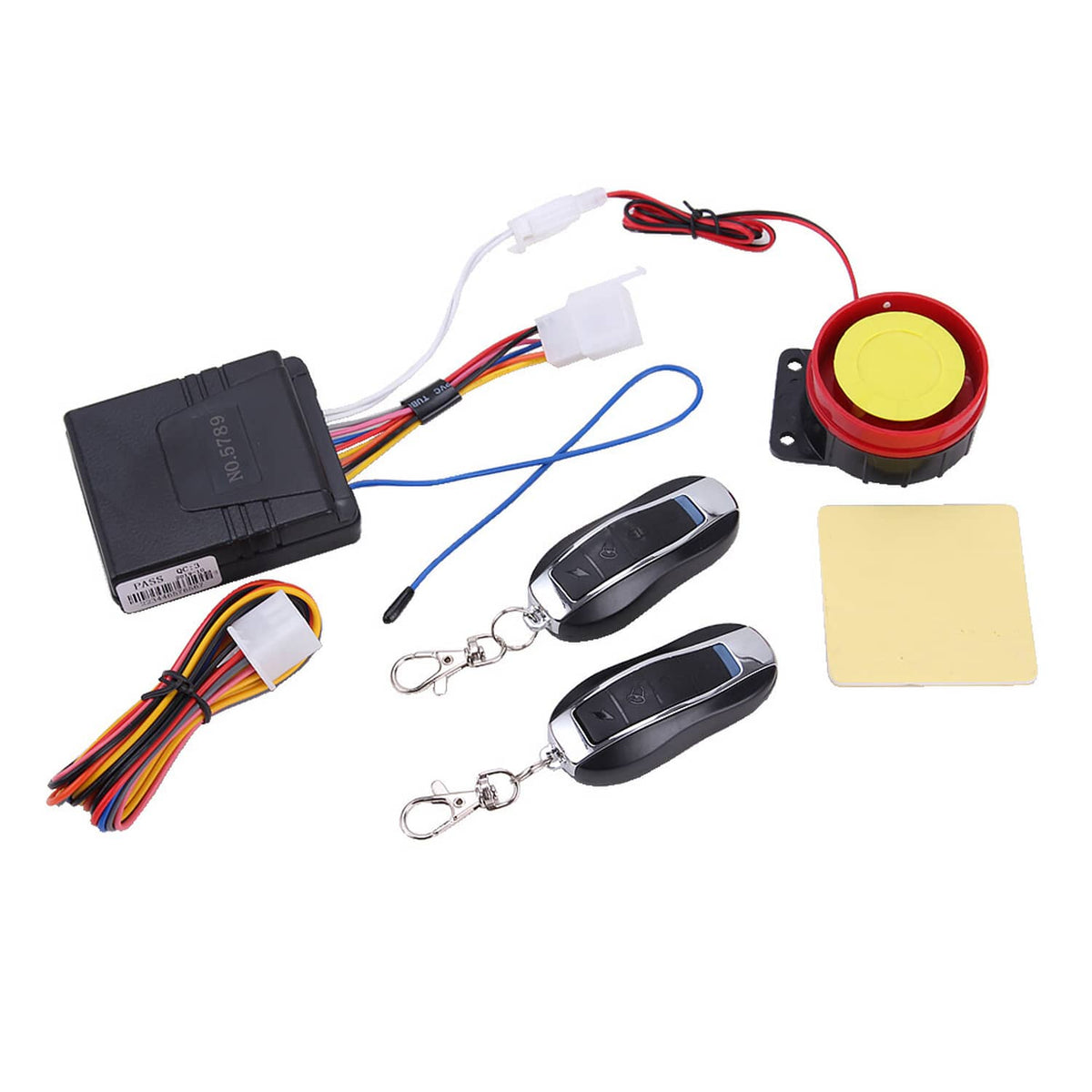 Solidspare Motorcycle/Bike/ATV Alarm Remote Engine Start Anti-theft Security System Scooter