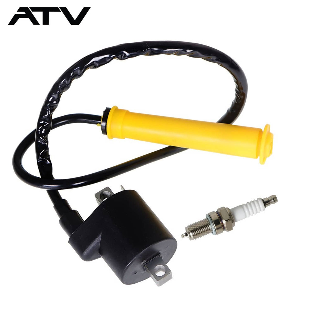 Solidspare For Honda Foreman 500 TRX500 FE FM FPM FPE Ignition Coil & Spark Plug 08-09 2011
