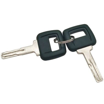 Solid Spare 15082295 Ignition Switch Lock Key Kit 11007281 for Volvo L120 A35D A40D Loader