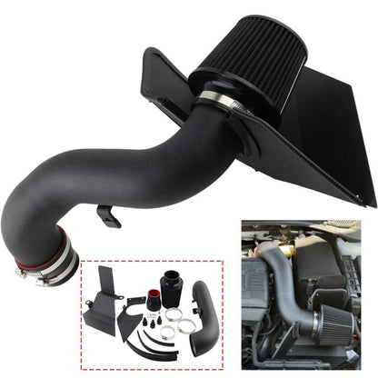 Solidspare Cold Air Intake & Heat Shield Kit w/Filter For 2015-2020 VW Golf GTi R 1.8T 2.0T