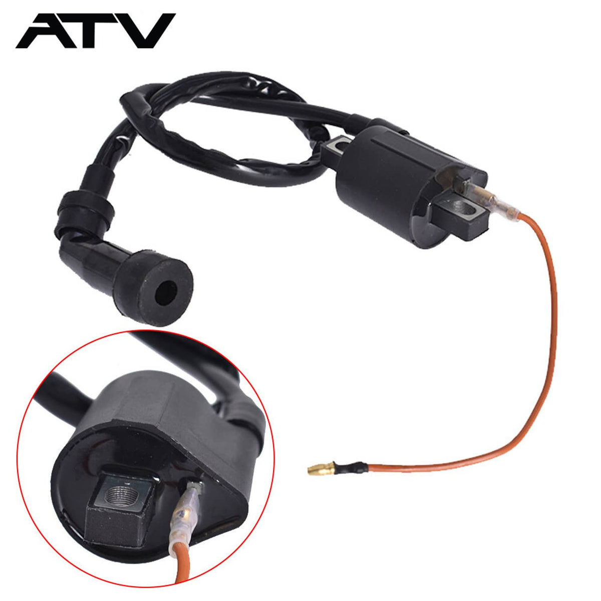 Solidspare Generic Ignition Coil For 1986 1987 1988 Yamaha Moto 4 YFM225 YFM350 ATV