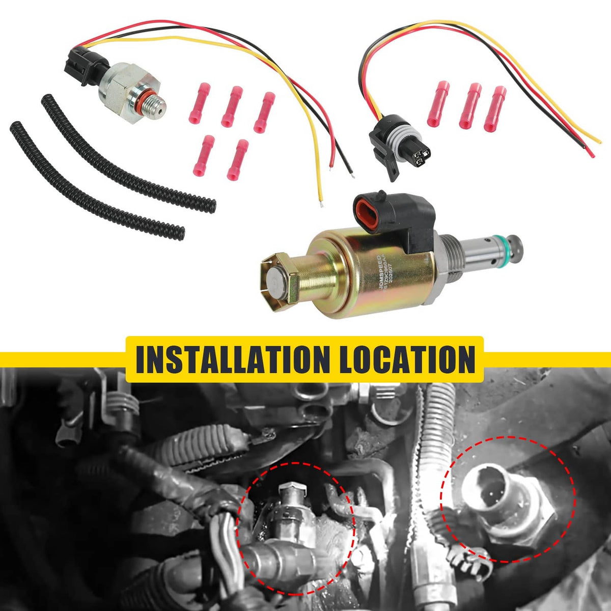 Solidspare IPR Fuel Injection Pressure Regulator Valve For Ford Diesel 7.3L 1995.5-2003