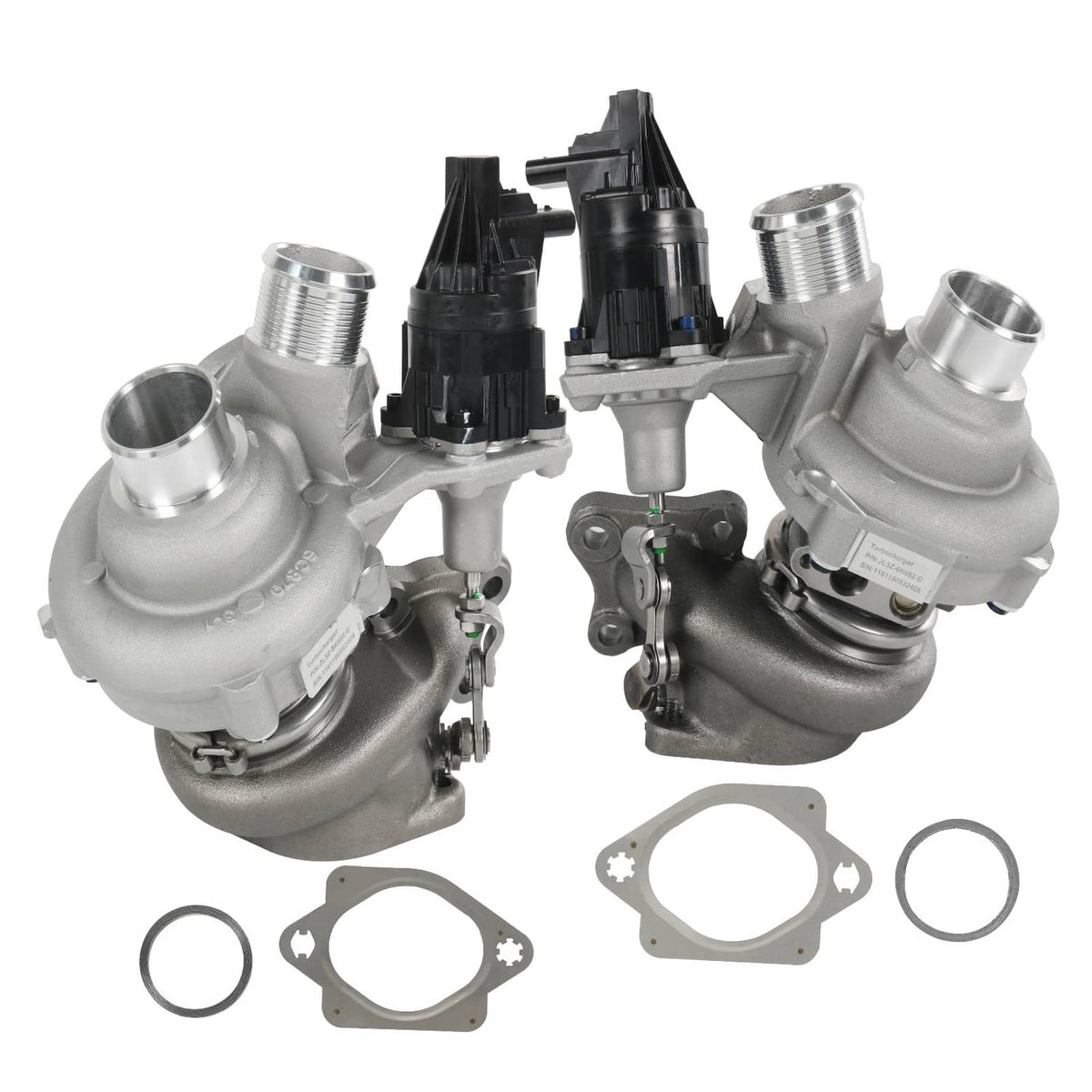 Solidspare Pair Turbo Turbocharger K03 For 2018-2020 Ford F-150 Expedition Navigator 3.5L