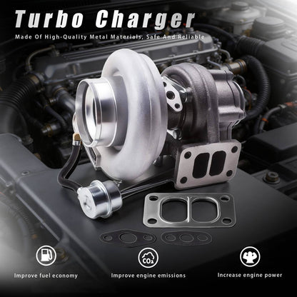 Solidspare Turbo Turbocharger HX35W for 1999-2002 Dodge Ram 2500 3500 Cummins 5.9L 3592766