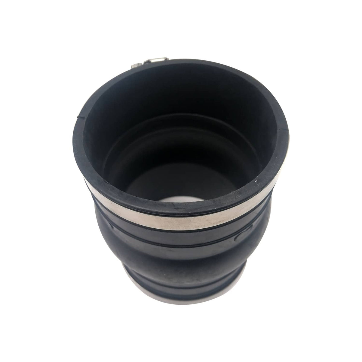 Solid Spare Upper Lower Rubber Coupler Exhaust Hose Bellows For OMC Volvo Penta 4.3 5.0 5.7L