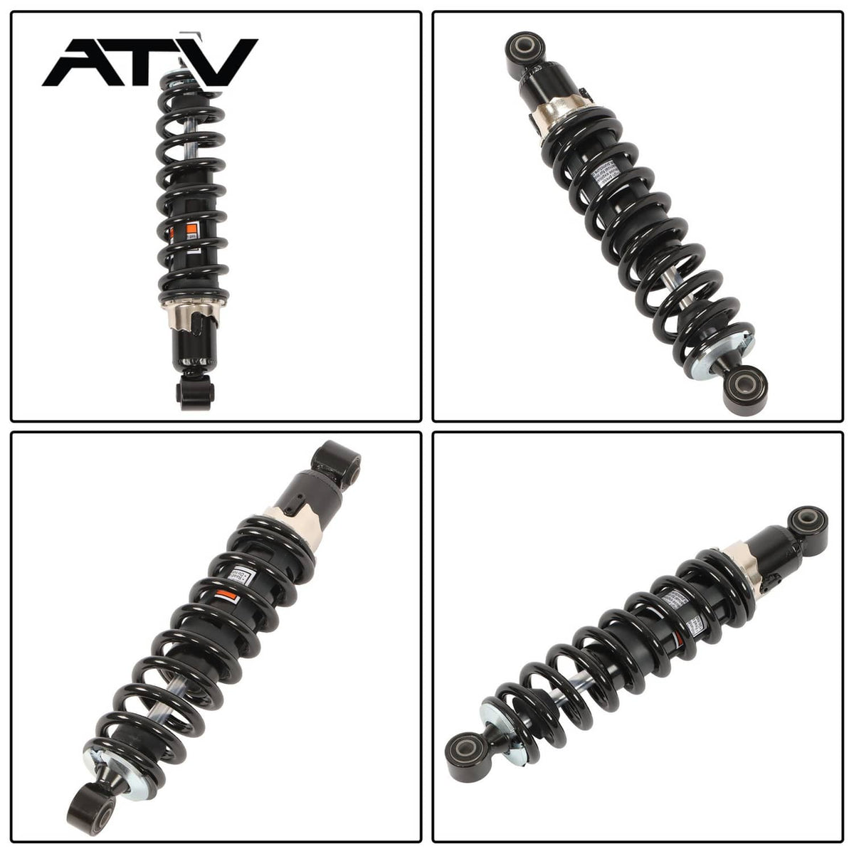Solidspare Twin Tube Left & Right Rear Shocks For Suzuki King Quad 300 4x4 1991-2002 ATV