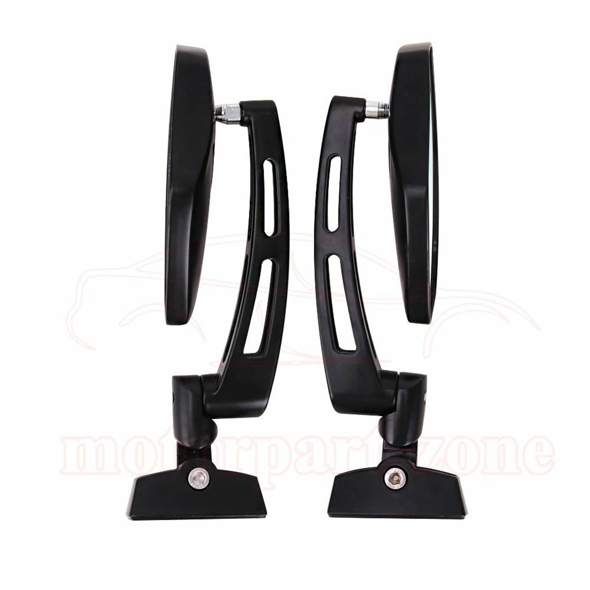 Solidspare Motorcycle Racing Rearview Mirrors For Suzuki Hayabusa Honda CBR Black 6mm Sport
