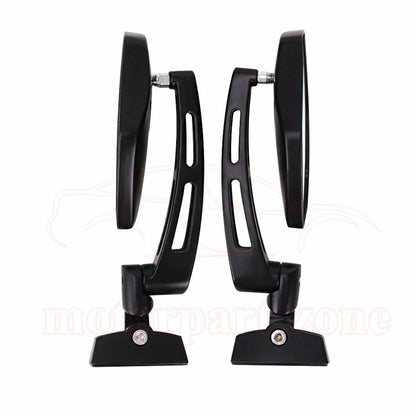 Solidspare Motorcycle Racing Rearview Mirrors For Suzuki Hayabusa Honda CBR Black 6mm Sport