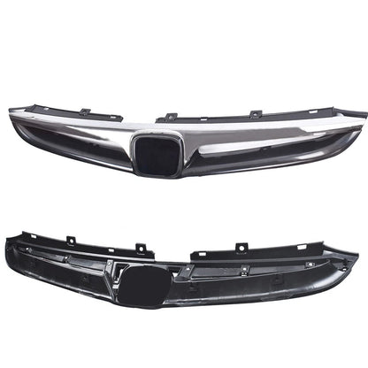 Fit 2006-2007 Honda Accord 4dr Sedan Front Bumper Chrome Grille Grill Assembly