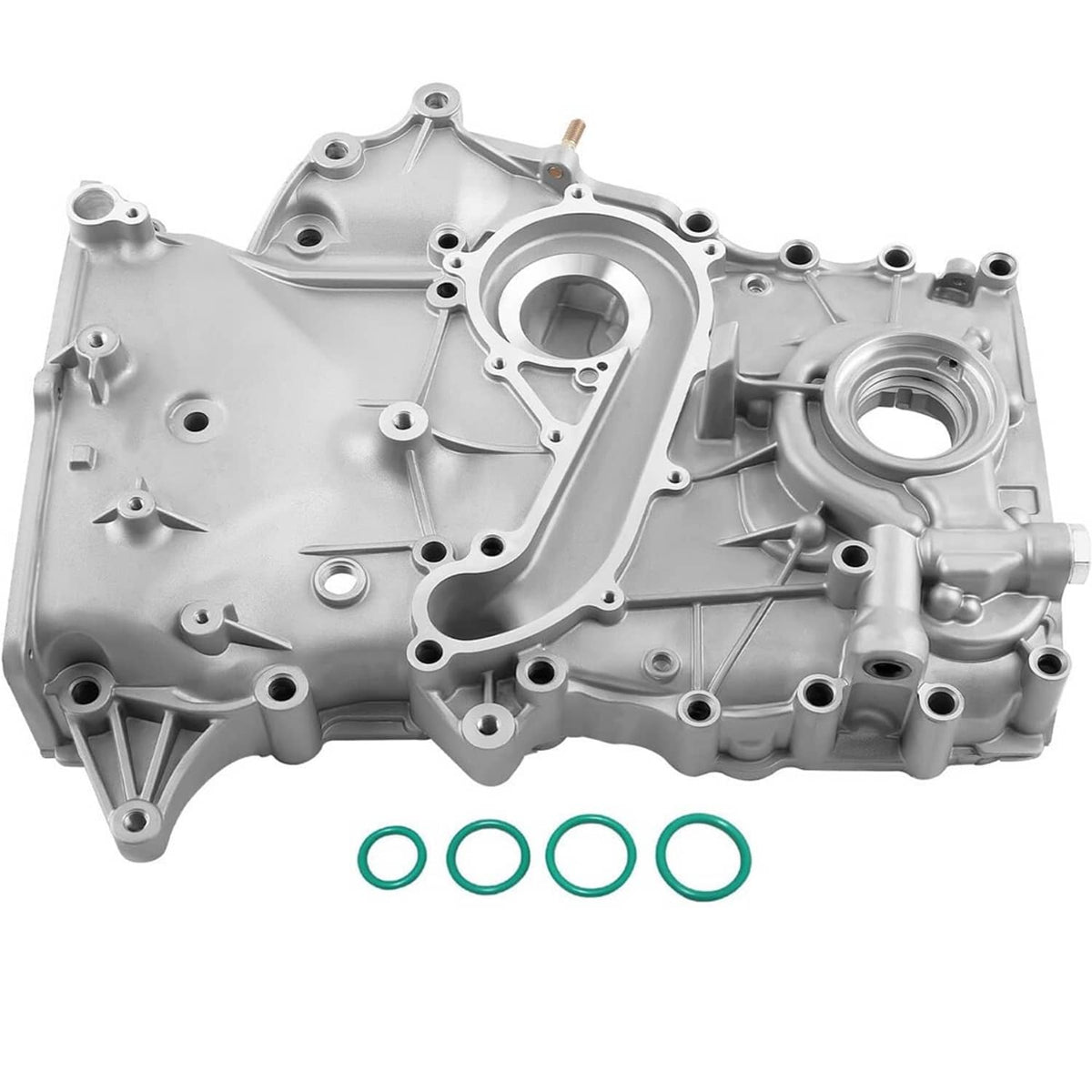 Solidspare Engine Timing Cover w/Oil Pump for 2005-15 Toyota Tacoma 16V DOHC L4 2TRFE 2.7L