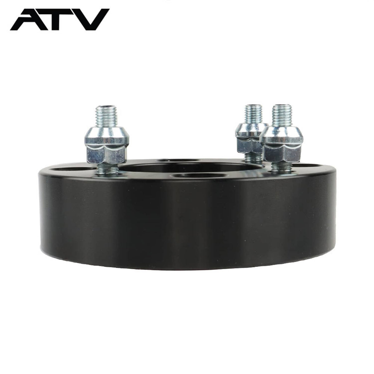 Solidspare 4pcs 1.5" 4×110 ATV Wheel Spacers 10×1.25 For Honda Yamaha For Kawasaki 4/110