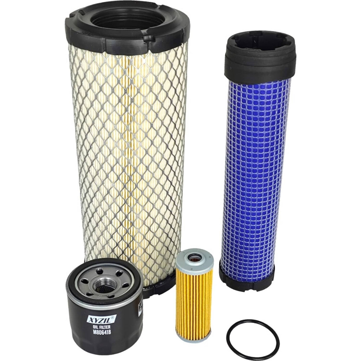 Solid Spare Filter Service Kit for John Deere 1025R (-2017) 2025R (2013-2018) 2305 2320