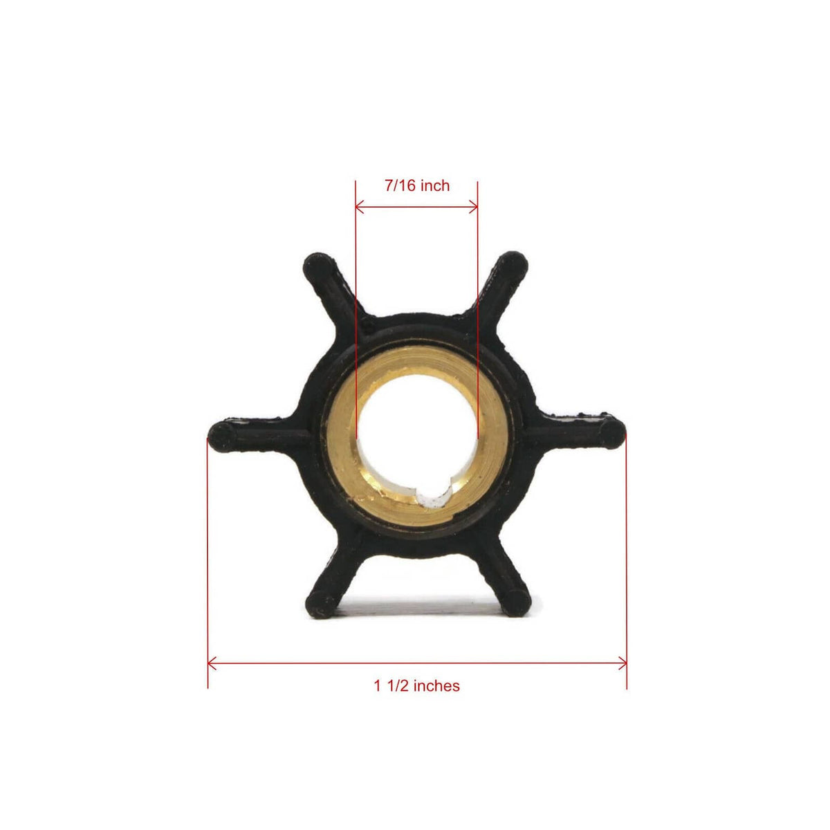 Solid Spare Water Pump Kit Fit For Johnson/Evinrude Outboard 396644 BRP 765603 4.5 5 7.5hp