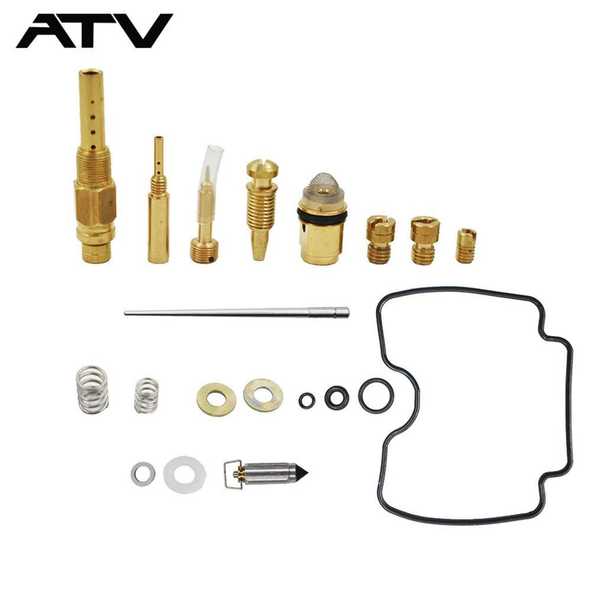 Solidspare Carburetor Rebuild Repair Kit For Suzuki Z250 LTZ250 Quadsport 2004-2009
