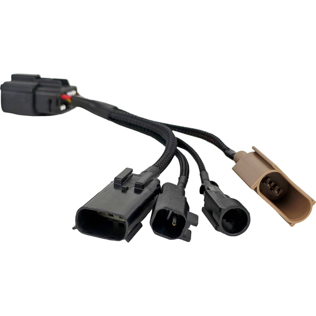 Solid Spare Halogen to LED Headlight Adapter Conversion Wiring Harness Kit for Ford Pickup