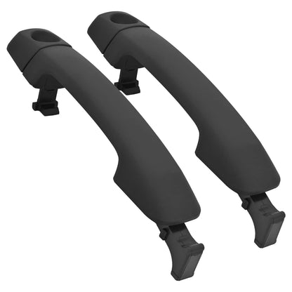Solid Spare Pair For TOYOTA FJ CRUISER 07-14 69210-0C010 BLACK OUTSIDE DOOR HANDLES SET OF 2