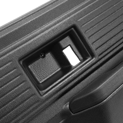 Solid Spare For Chevrolet/ GMC Truck 1977-1980 Inner Door Panels Black Plastic Left+Right