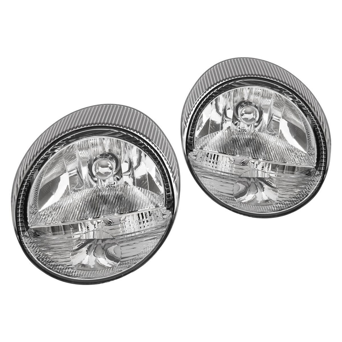 Solid Spare Driver and Passenger Side Headlights For Ford Thunderbird 2002-2005 Halogen